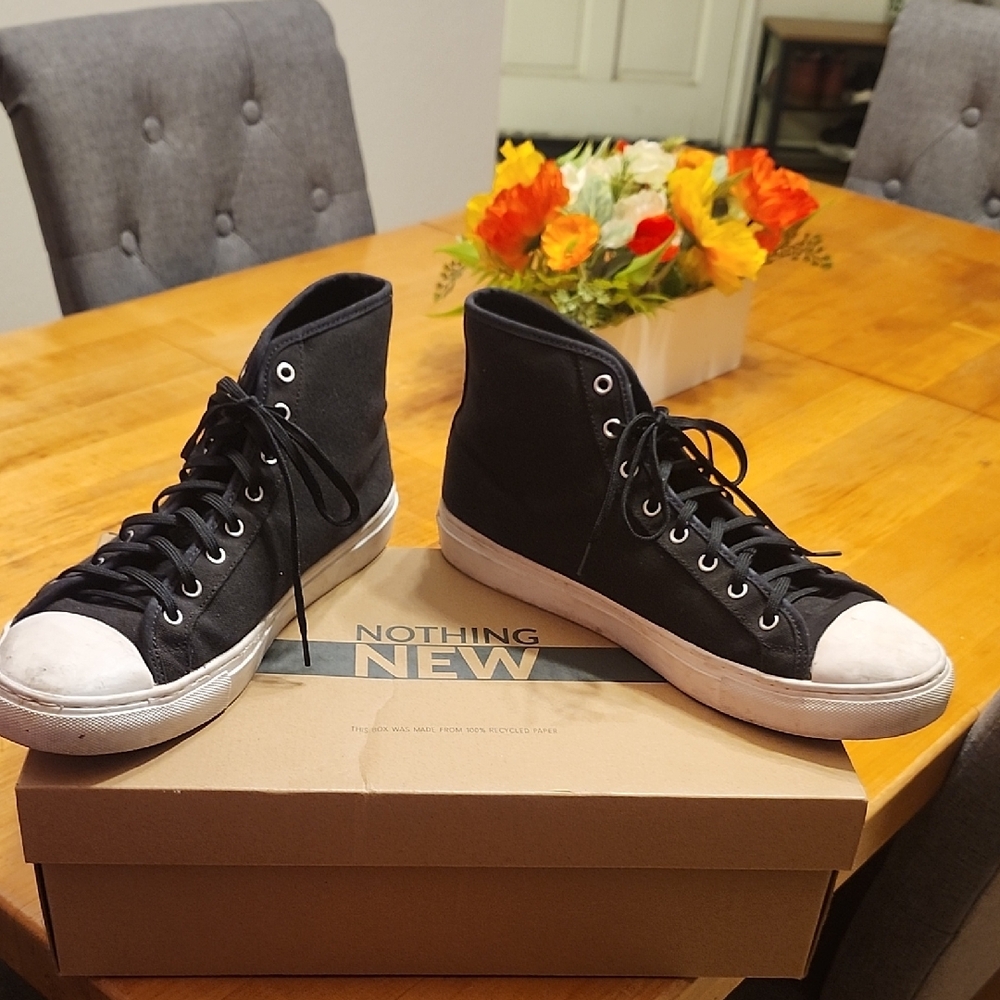 Nothing New High Top Black Contrast White